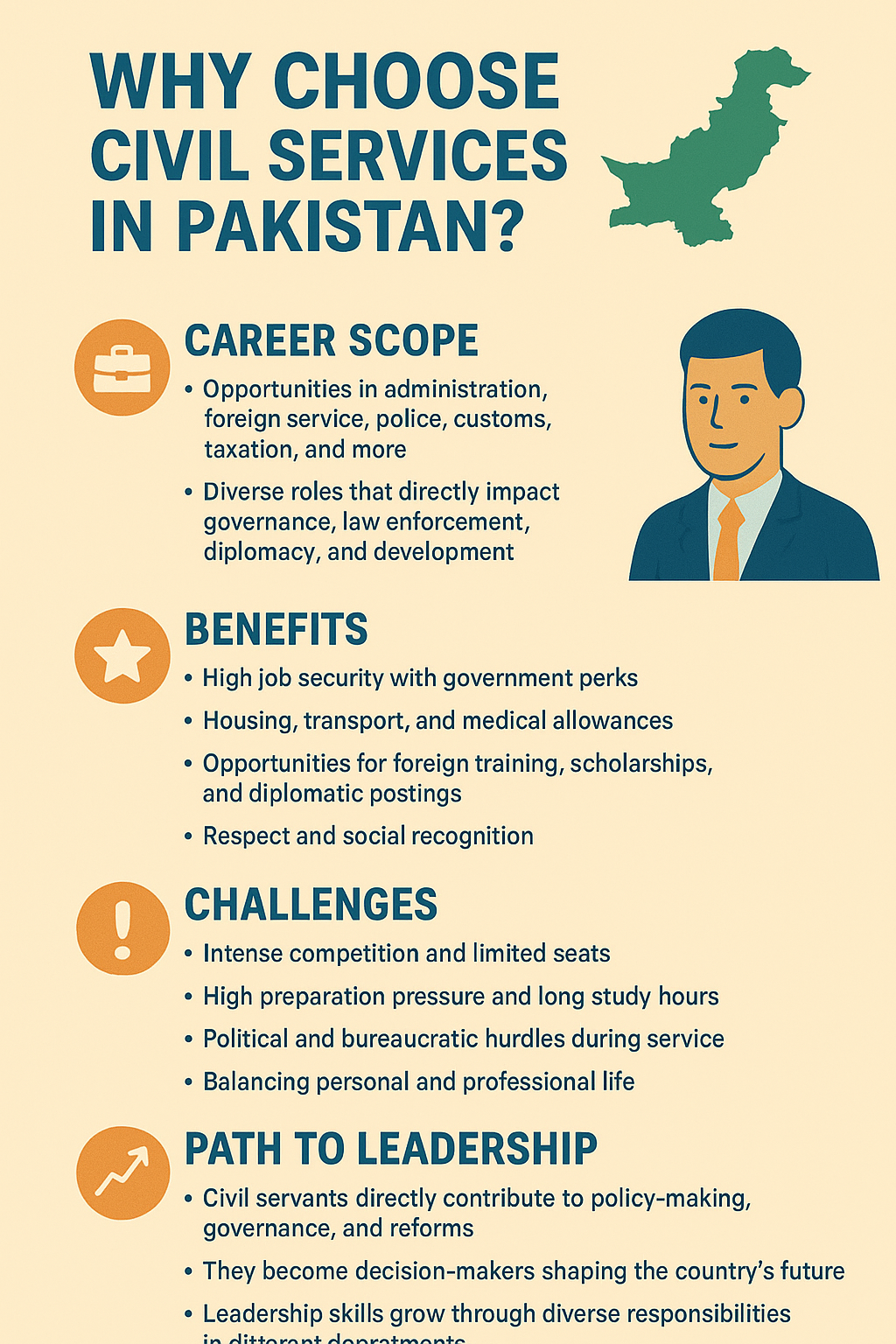 Why Choose Civil Services in Pakistan? Career Scope, Benefits, Challenges, and Path to Leadership